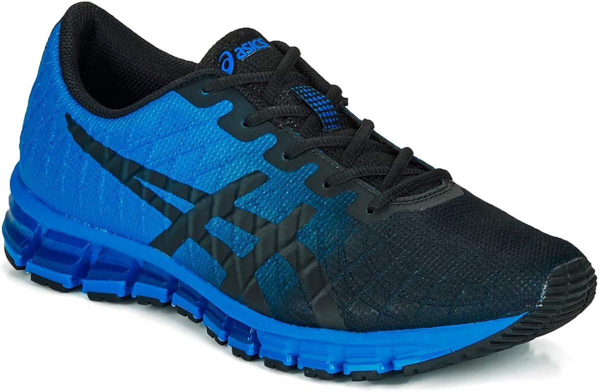 ASICS GelQuantum 180 4 Baskets Mode Hommes Bleu/Noir Baskets Basses