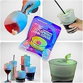 Drink Cover for Cups and Glasses. Multi Use Silicone Anti Spiking Drink Cover Protector With Lift Lock Sip System. Prevent Spiking. No Spill. Reusable and Straw Compatibility. (1 pack)