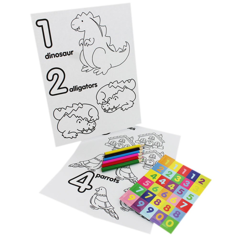 My 123 Colouring Set