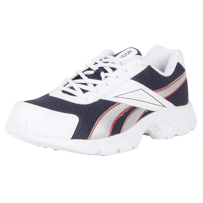 reebok acciomax lp white running shoes
