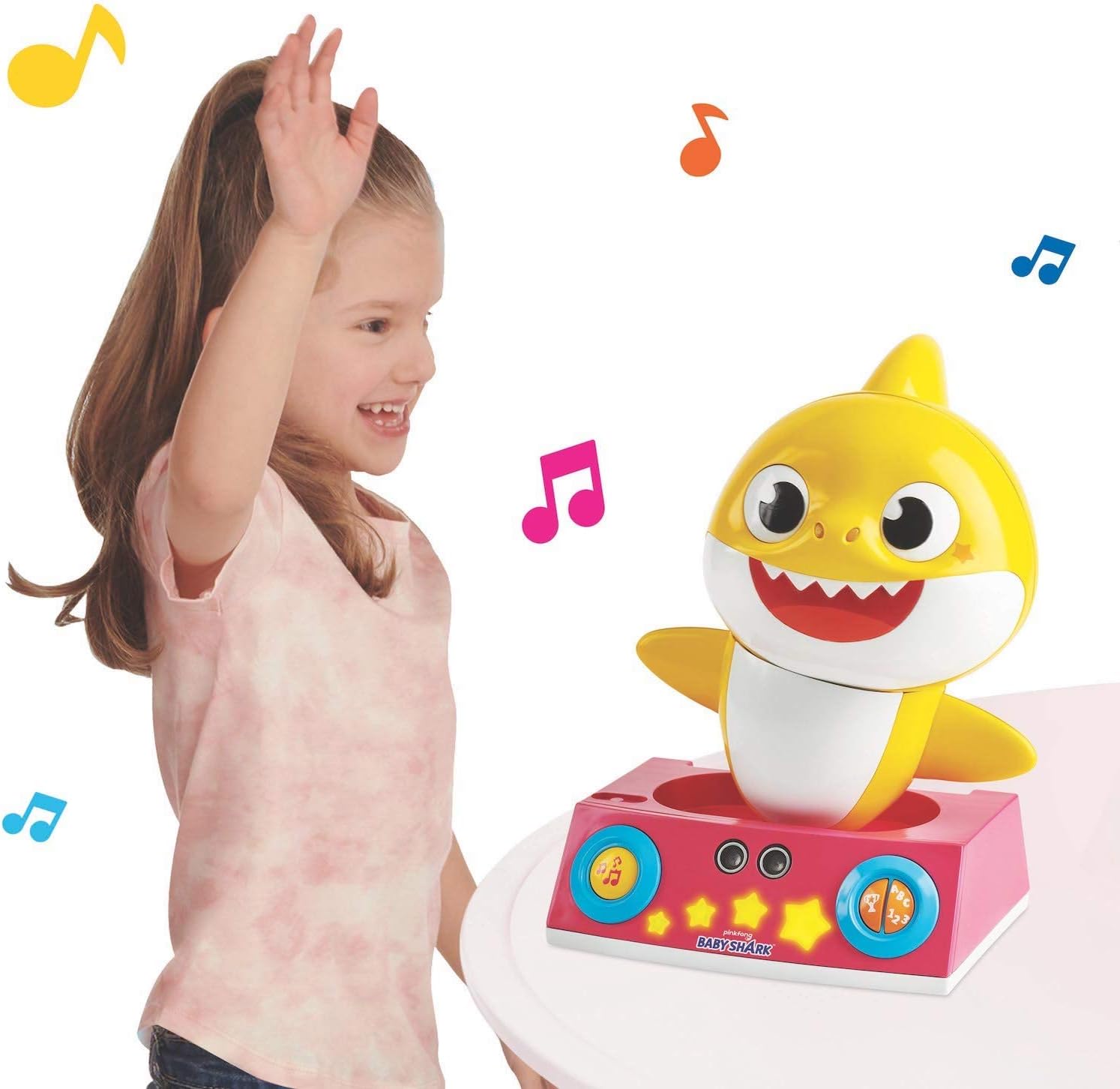 WowWee Pinkfong Baby Shark Official - Baby Shark Dancing DJ: Toys & Games