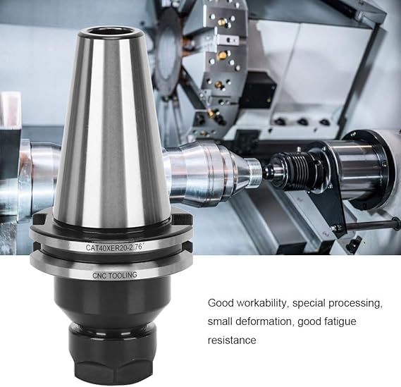Industrial Scientific Power Hand Tools Precision Tool Holder Cat40 Er 2 76in High Precision Tool Holder Cnc Machining Collet Chuck With Good Workability Apo7 Ch