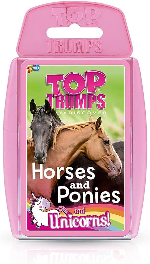 Top Trumps Horses Ponies and Unicorns Card Game Brand New