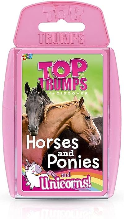 Top Trumps Horses Ponies and Unicorns Card Game Brand New
