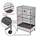 Bird Pet Wrought Iron Flight Cage, 53″ Heavy Duty Perch Stand w/Two Doors BestMassagethumb 4