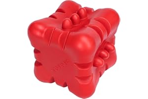 VANFINE Dog Toy, Squeaky, Indestructible, Tough, Durable Stick Chew Toy for Large Dogs, Puppies and Aggressive Chewers with Non-Toxic Natural Rubber (Medium/Large Dog, Rubik)