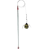 GoCat Cat Catcher Da Bee Cat Toy, Handmade in The USA (1 Bee)