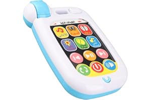 Aumotop Arabic Early Learning Toy Machine Children Educational Phone, Lightweight and Compact Design, Helps Improve Cognitive