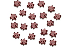 LITKO Flesh Wound Tokens Compatible with Warhammer: Kill Team, Translucent Red (15)