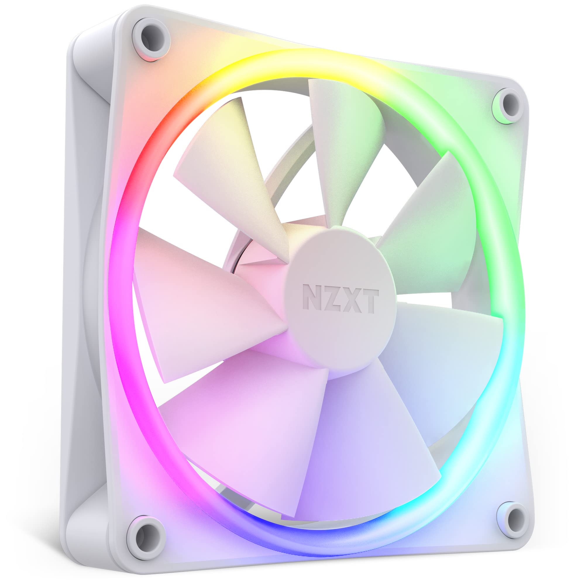 Photo 1 of NZXT AER F120 RGB White - High Performance Airflow Fans - Single