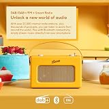 Roberts Revival iStream 3L FM DAB DAB+ Internet Radio Bluetooth Sunburst Yellow view 8