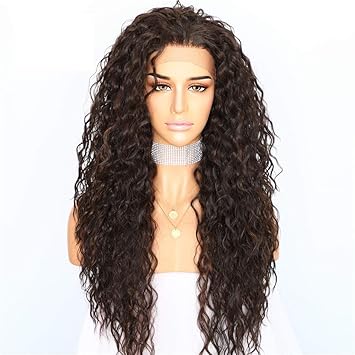 Amazon Com Kinky Curly Type Kanekalon Heat Resistant Hair Black