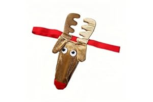 Christmas Men's Reindeer Thong Underwear, Sexy and Playful Red Velvet Design, Perfect for Holiday Fun and Special Occasions