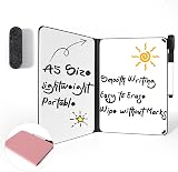 AGM A5 Mini Whiteboard Pink Double Sided Portable Dry Erase Board with Pen view 7