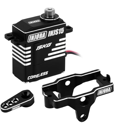 Amazon.com: INJORA Coreless High Torque Servo with Mount and Horn