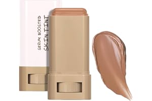SWETIYOU Beauty Balm Serum Boosted Skin Tint, Foundation Makeup Stick Hydrating Tinted Moisturizer, Lightweight and Buildable Solid Tinted Hydrating Serum Foundation Contour Stick, Natural Finish(06#)