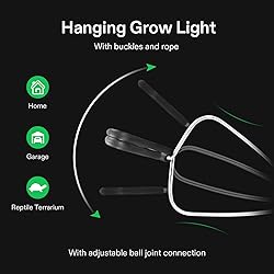 VIVOSUN Clamp Lamp Light with Detachable 8.5 Inch