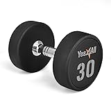 Yes4All Premium Urethane Dumbbell - 30 Pounds