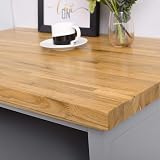 Panana Solid Oak Kitchen Worktop 50x45x0.3cm Unoiled Breakfast Bar view 8