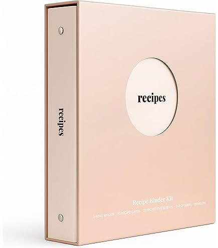 Amazon.com: Weatherbee Recipe Cards and Protectors Set, 3-Inches x  5-Inches, Made in America, Includes 24 Cards and Sleeves: Home & Kitchen