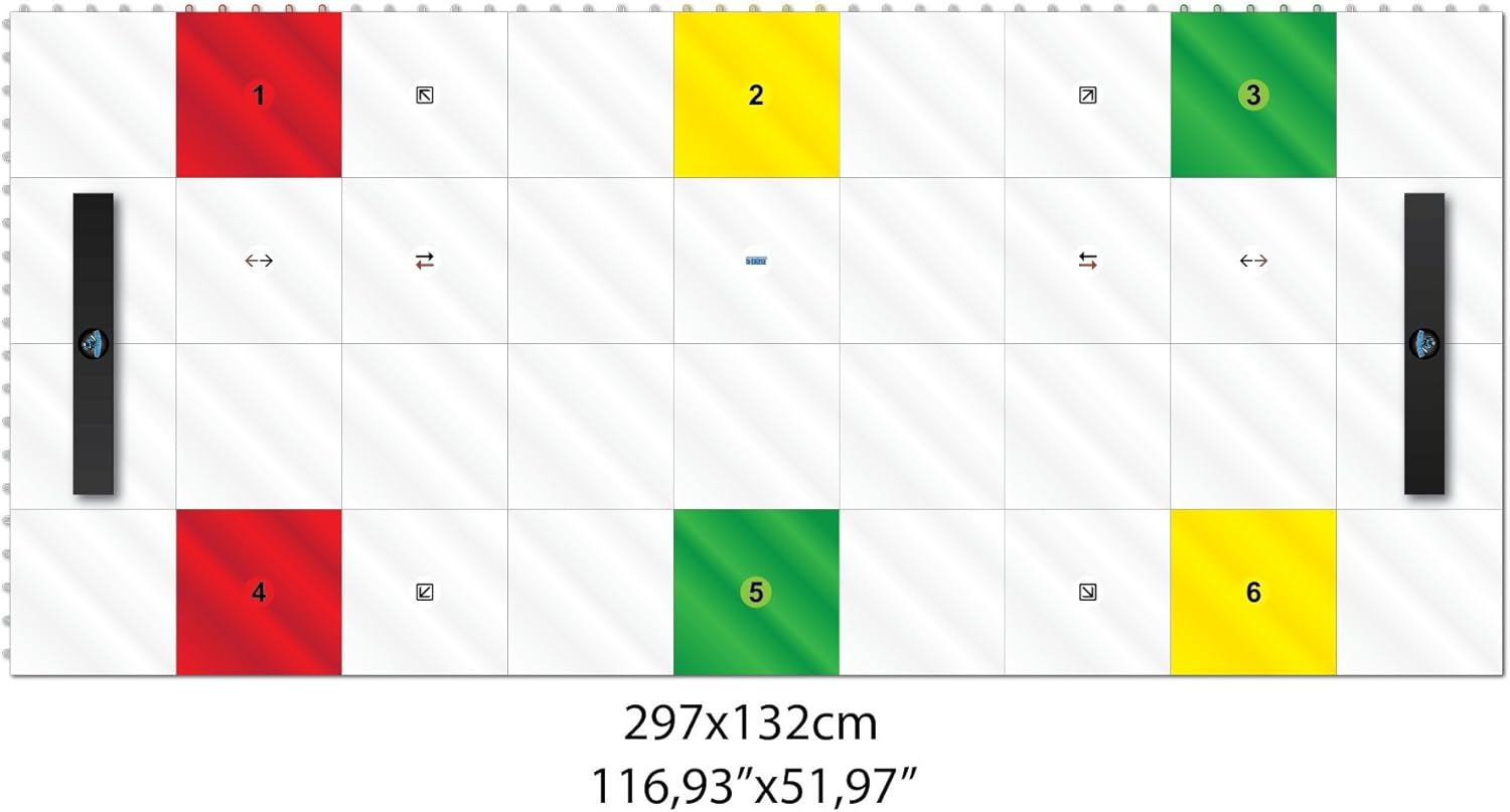 Hockey Revolution Professional Training Flooring Tile - MY PUZZLE SYSTEMS PRO : Sports & Outdoors