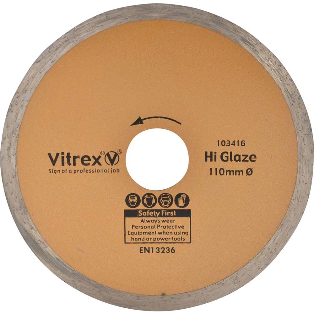Vitrex VIT103416 110mm Diamond Hi Glaze Blade