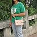 Volcanic Rock Women Quilted Crossbody Bag Girls Side Purse and Shoulder Handbags Designer Clutch with Chain