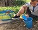 Tierra Garden Little Pals Kids Junior Garden Kit with Hand Trowel, Hand Fork, Gloves and Bucket. Blue/Green