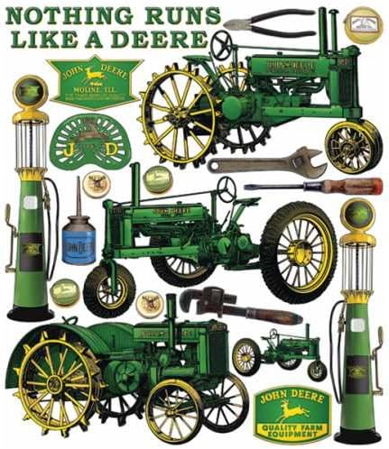John Deere Heritage Stickers-Tractors