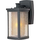 Maxim Lighting 3152CDWSBZ Bungalow-One Light Wall Mount in Modern Style-5.25 Inches Wide by 11 inches high