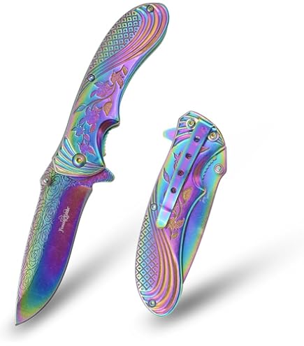 Amazon.com: FEMME FATALE ladies Pocket Folding Every Day Carry