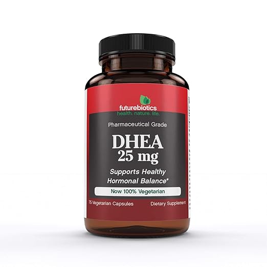 Futurebiotics Dhea 25 Mg Capsule, 75Count DailyNutriPlus LLC