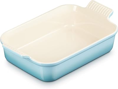 Le Creuset Heritage Rectangular Dish Stoneware Teal 26 cm 2.4 L