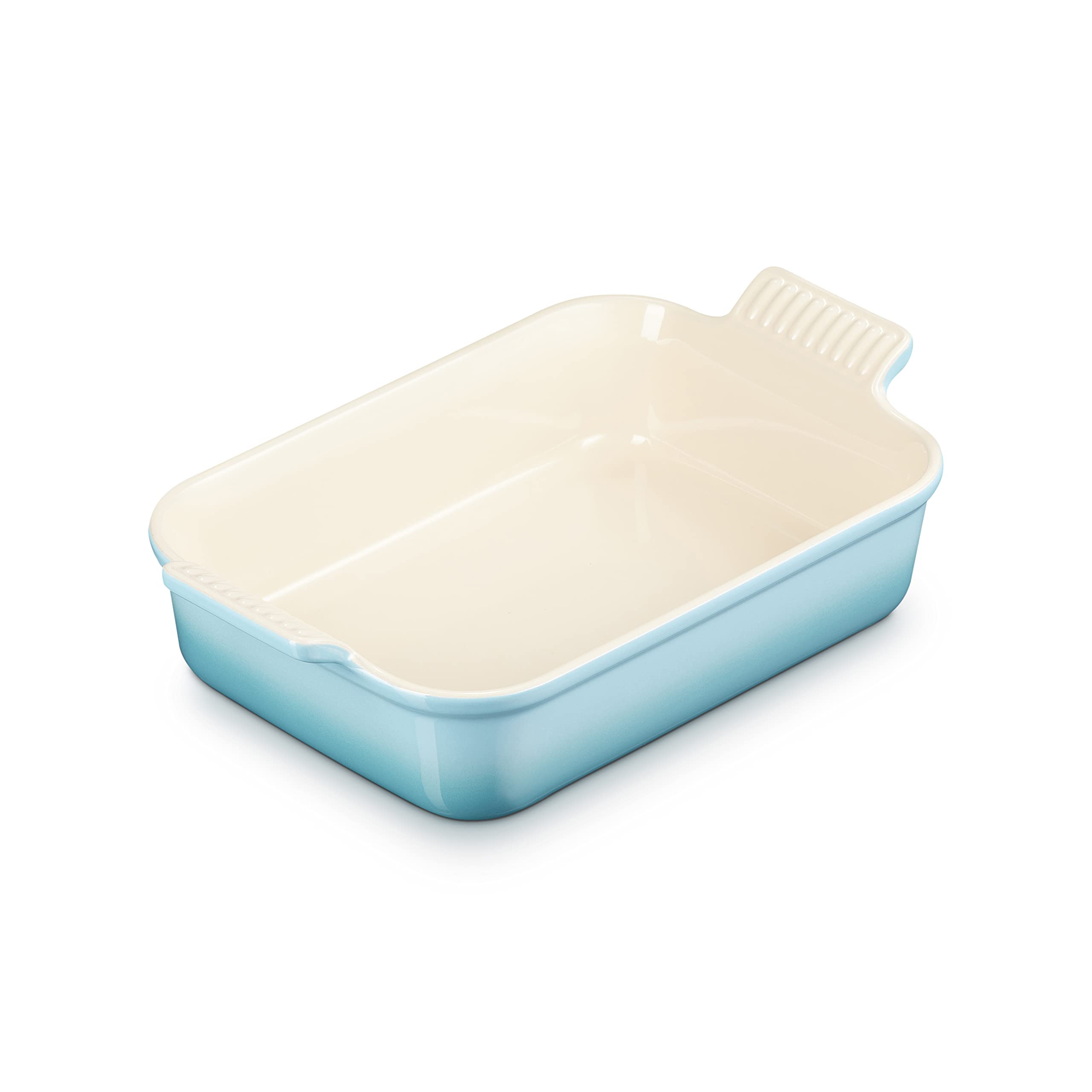 Le Creuset Heritage Rectangular Dish, Stoneware, 26 cm, 2.4 litres, Teal, 71102261700001