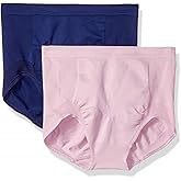Bali Women’s Comfort Revolution Firm Control Shapewear Brief Fajas Cool Comfort 2-Pack DF0048