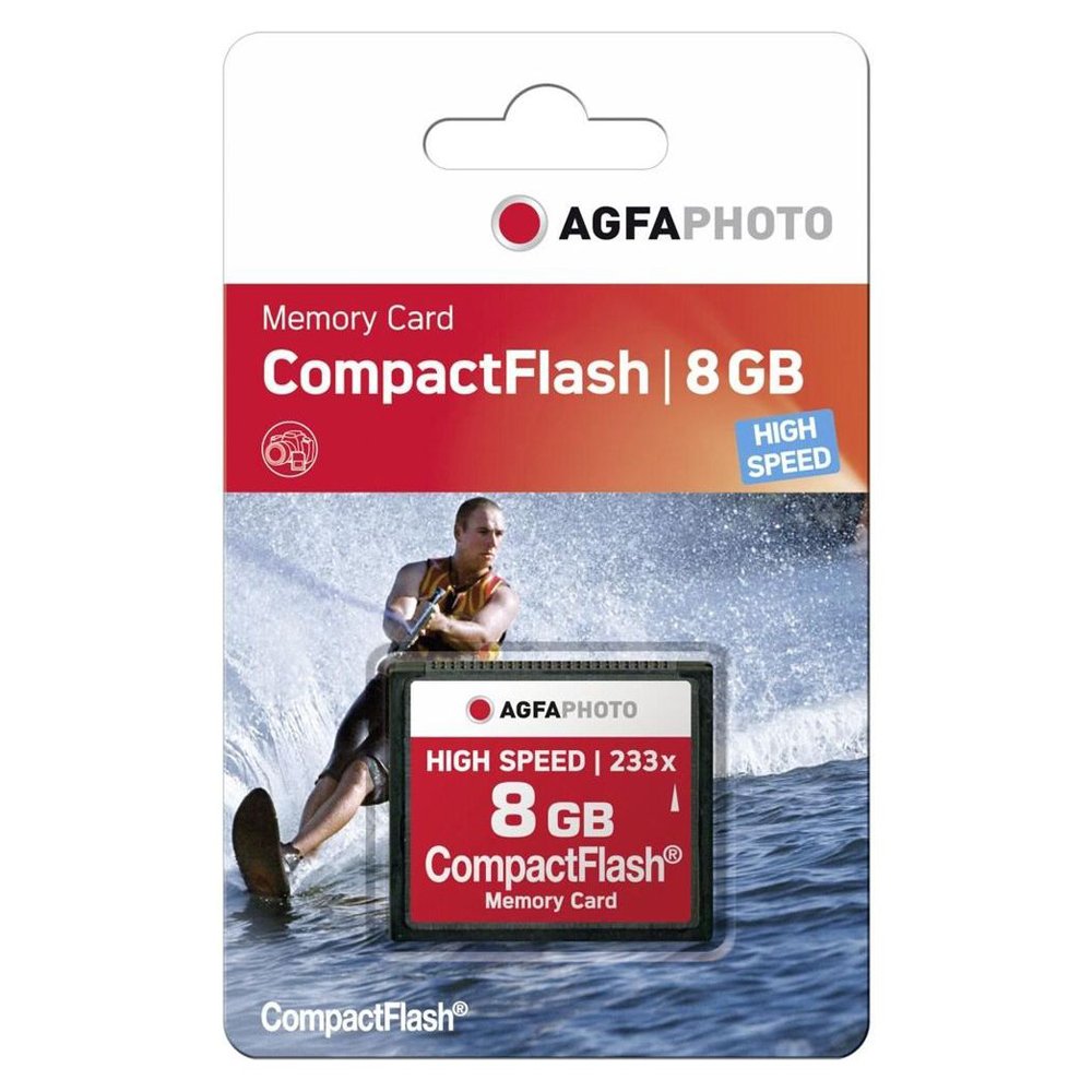 AgfaPhoto 10433 8 GB High Speed Compact Flash Drive
