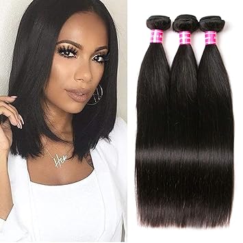 Amazon Com Aphro Hair Brazilian Virgin Straight Human Hair 3