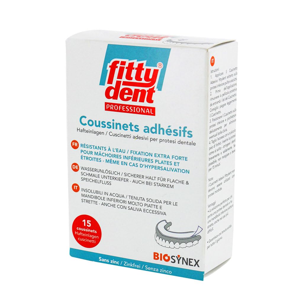 Dectra Pharm Fittydent Adhesive Denture Pads x 15