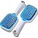 Goody Quikstyle Detangling Paddle Brush - Absorbent Microfiber and Vented Back Helps Dry Hair Faster - Detangler Comb is Pain-Free Hair Brush Ideal for Thick & Medium to Long Hair