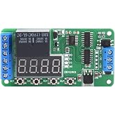 DR42A01 Channel Multifunctional DPDT Delay Timer Relay Control Module with 18 Functions for Power Control Applications