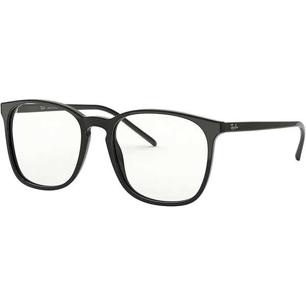 Amazon.com: Ray-Ban Unisex RX7185 Square Prescription Eyewear