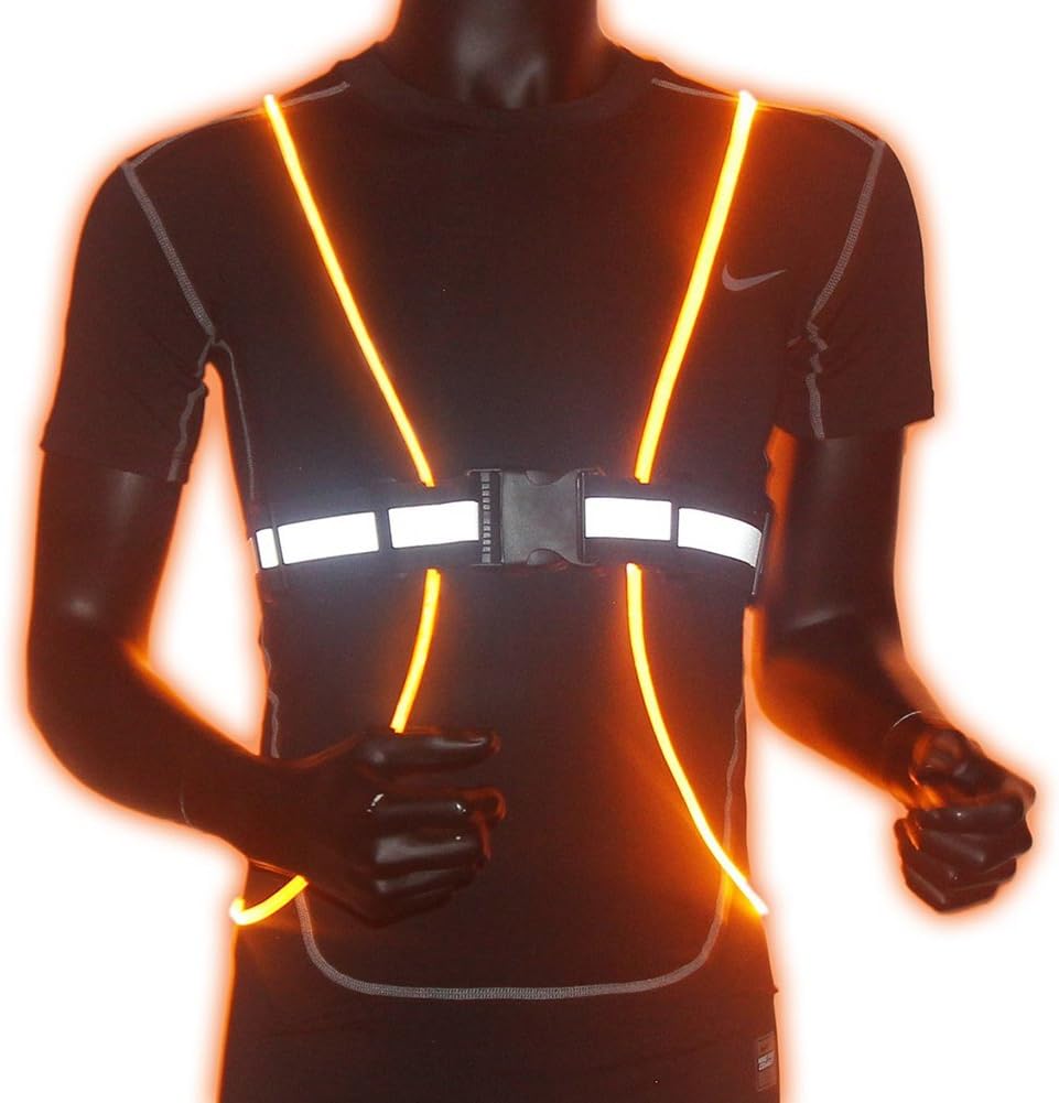 UBET Illuminated Reflective Vest for Men, Women and Kids