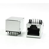 uxcell CAT5/5e/6 Computer LAN 8P8C RJ45 PCB Jacks Female Connectors 5 Pcs