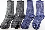 Kirkland Signature Mens Outdoor Trail Socks Merino Wool(Medium), 4 Pairs