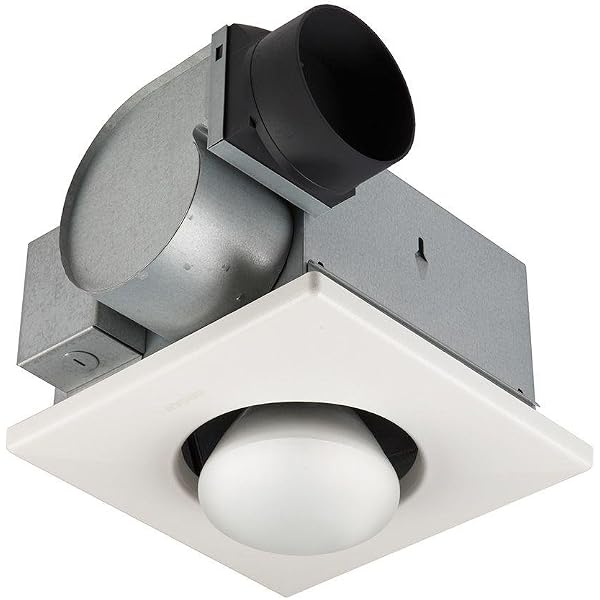 Aero Pure A515A W Quiet Bathroom Fan with Heat and Light, White - Bathroom  Heat Lamp - Amazon.com