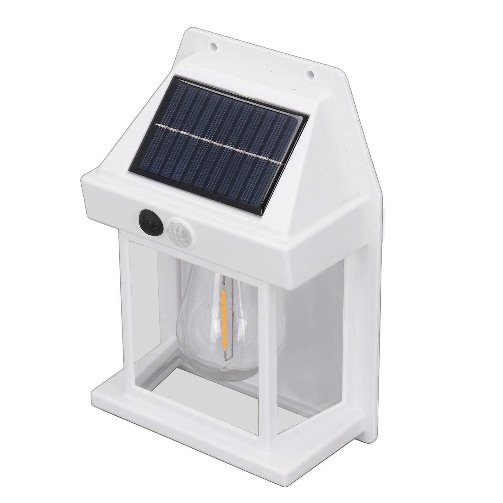 Yunir Outdoor Solar Lights, Waterproof Wall Lights with IP65, LED Tungsten, Three Light Modes, for Yard, Porch, Garden, Garage, Fence, Wall, Driveway
