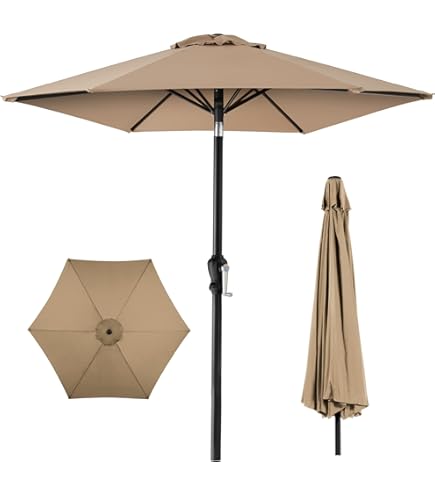diy patio umbrella DIY Boho Patio Umbrella Makeover | DIY Patio Decorating Ideas  Thrifty and  Chic