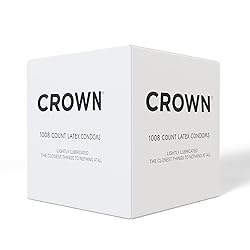 Crown Condoms — 1008 Count — Lubricated Latex