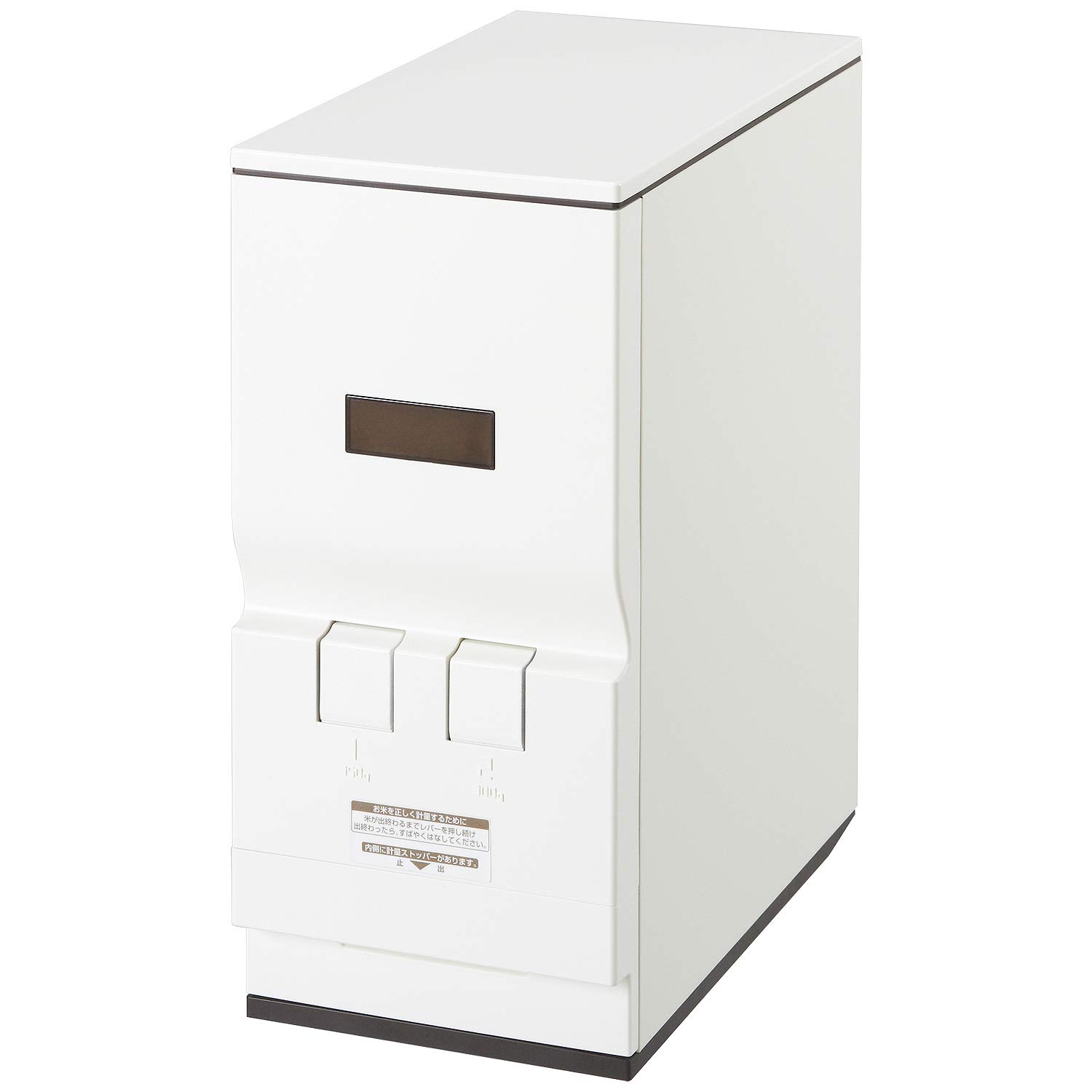 エムケー 計量米びつ 【Rice Ace】 米容量12kg スリムタイプ RC-12W商品画像