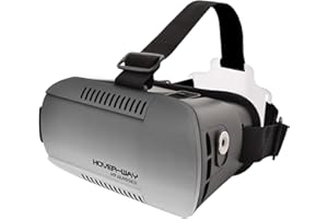 Hover-Way Virtual Reality Glasses with Magnetic Gaming Trigger - Gray Fade